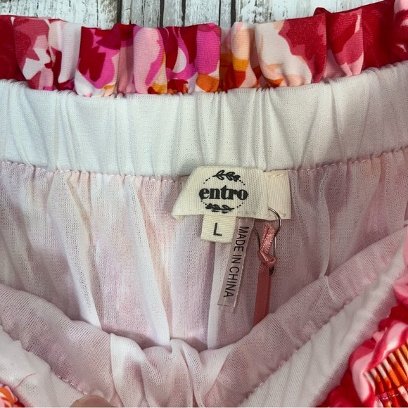 NWT Entro Rhys Pink & Orange Skirt - Picture 4 of 5